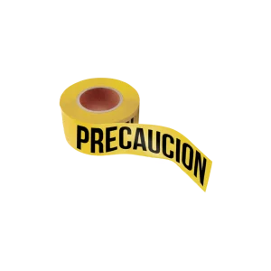 CINTA DE PRECAUCIÓN AMARILLA